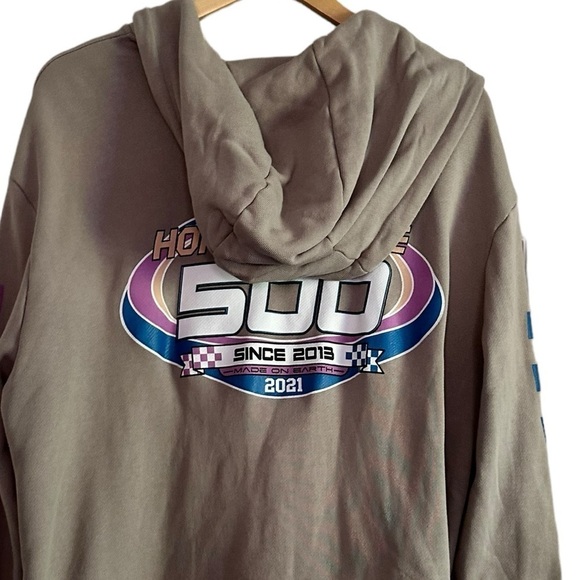 HOMME & FEMME RACING ZIP UP HOODIE JACKET SIZE LARGE - Picture 17 of 17